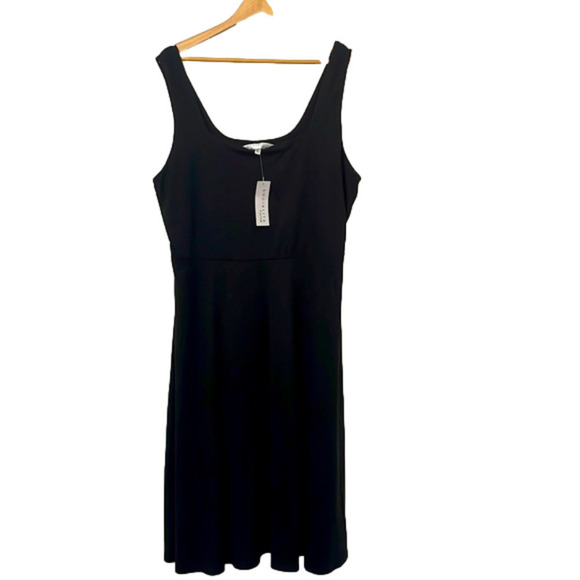 SOCIALITE Curve, NWOT obscenely soft little black dress, 2X - Picture 1 of 7